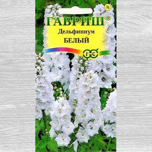 Дельфиниум белый Гавриш изображение 1 артикул 73737