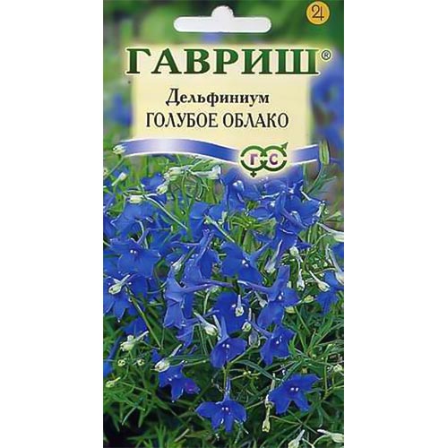 Дельфиниум Голубое облако, семена изображение 1 артикул 92039