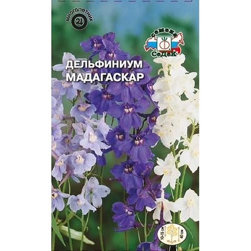 Дельфиниум Мадагаскар, смесь окрасок артикул фото 1 Дельфиниум Мадагаскар, смесь окрасок изображение 1 артикул 93768