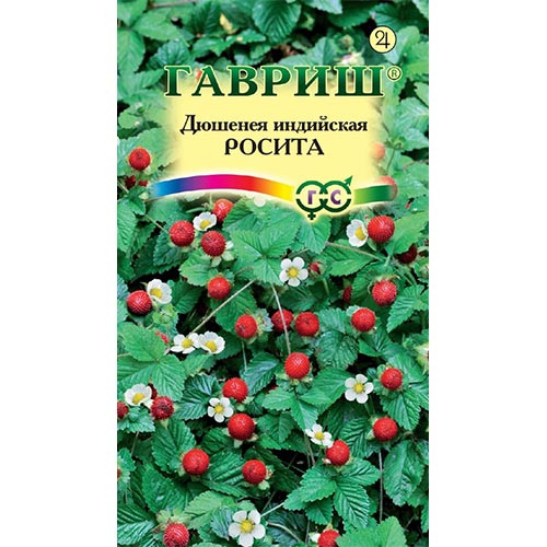 Дюшенея индийская Росита, семена изображение 1 артикул 92050