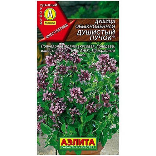 Душица обыкновенная Душистый пучок Аэлита артикул фото 1 Душица обыкновенная Душистый пучок Аэлита изображение 1 артикул 98226