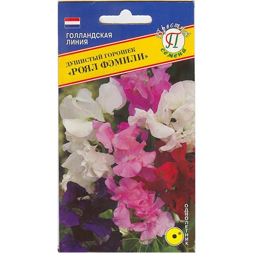 Горошек душистый Роял фэмили, смесь окрасок Престиж изображение 1 артикул 81344