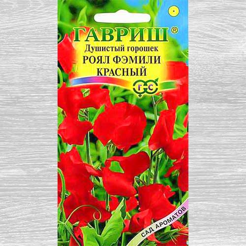 Горошек душистый Роял Фэмили красный Гавриш изображение 1 артикул 82374