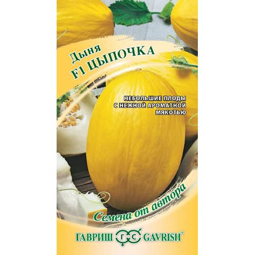 Дыня Цыпочка F1, семена изображение 1 артикул 91678