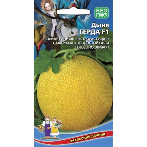 Дыня Герда F1, семена изображение 1 артикул 94494
