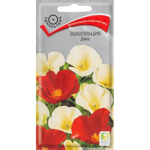 Эшшольция Дива, смесь окрасок изображение 1 артикул 93176