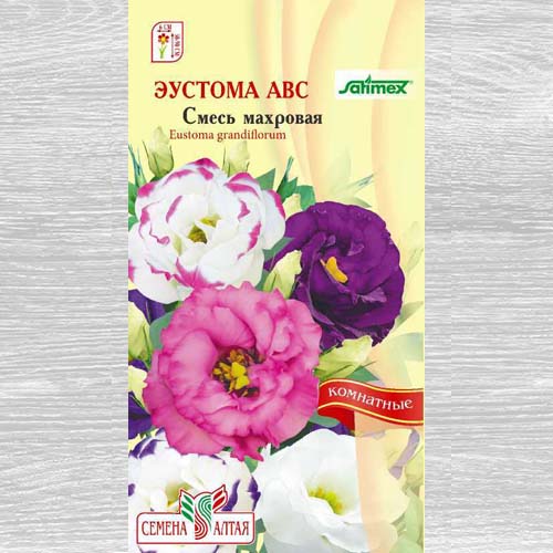 Эустома махровая ABC, смесь окрасок изображение 1 артикул 78243