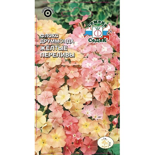 Флокс Друммонда Желтые переливы, семена изображение 1 артикул 93991