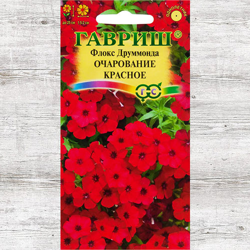 Флокс Друммонда Очарование красное Гавриш изображение 1 артикул 73916