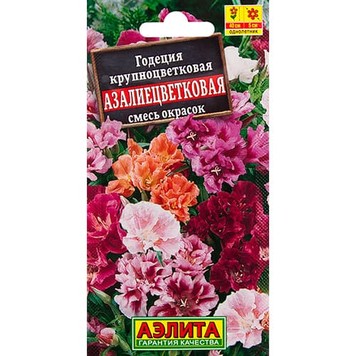 Годеция азалиецветковая махровая, смесь окрасок Аэлита изображение 1 артикул 98945