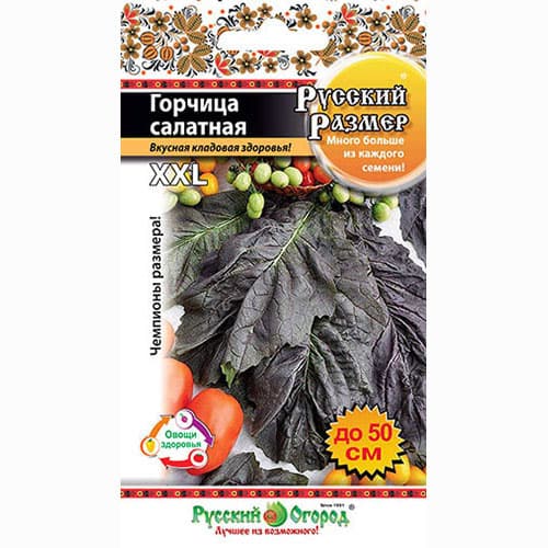 Горчица салатная Русский Размер Русский огород НК изображение 1 артикул 69873