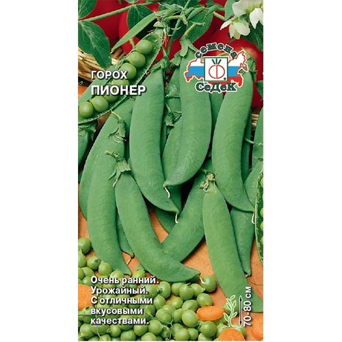 Горох Пионер, семена изображение 1 артикул 93304