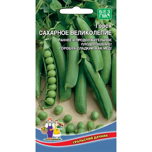 Горох Сахарное великолепие Уральский дачник изображение 1 артикул 74153
