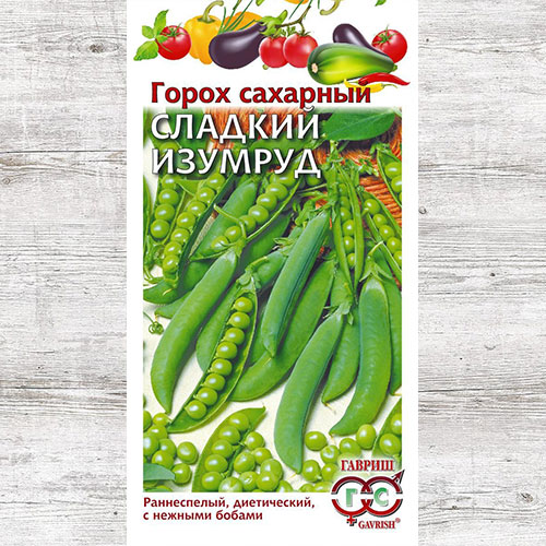 Горох Сладкий изумруд Гавриш изображение 1 артикул 82154