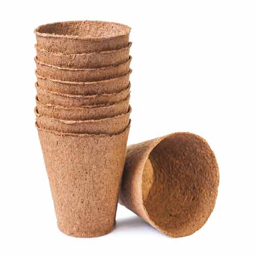 Горшки торфяные круглые 80*80 изображение 1 артикул 97057