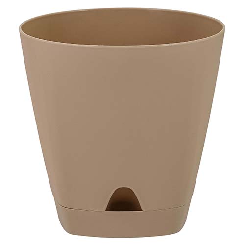 Горшок для цветов AMSTERDAM с прикорневым поливом Молочный шоколад 2,5 л артикул фото 1 Горшок для цветов AMSTERDAM с прикорневым поливом Молочный шоколад 2,5 л изображение 1 артикул 85278