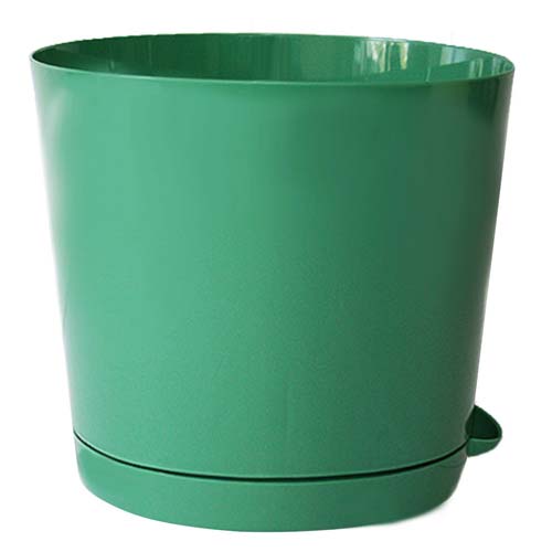 Горшок для цветов Easy Grow D 120 с прикорневым поливом Зеленая роса артикул фото 1 Горшок для цветов Easy Grow D 120 с прикорневым поливом Зеленая роса изображение 1 артикул 85258