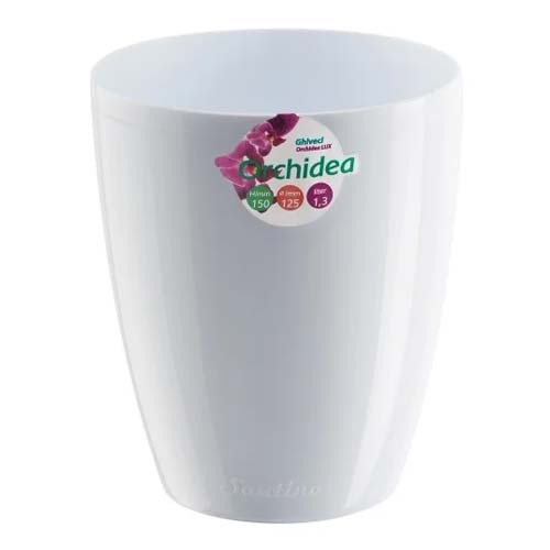 Горшок для цветов Орхидея Белый 2 л артикул фото 1 Горшок для цветов Орхидея Белый 2 л изображение 1 артикул 85305