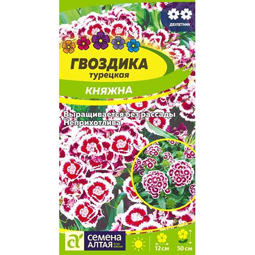 Гвоздика турецкая Княжна Семена Алтая изображение 1 артикул 78274