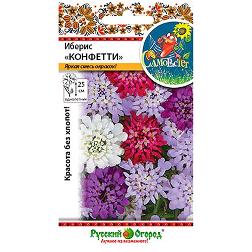 Иберис Конфетти, смесь окрасок изображение 1 артикул 92510