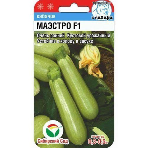 Кабачок Маэстро, семена изображение 1 артикул 94339