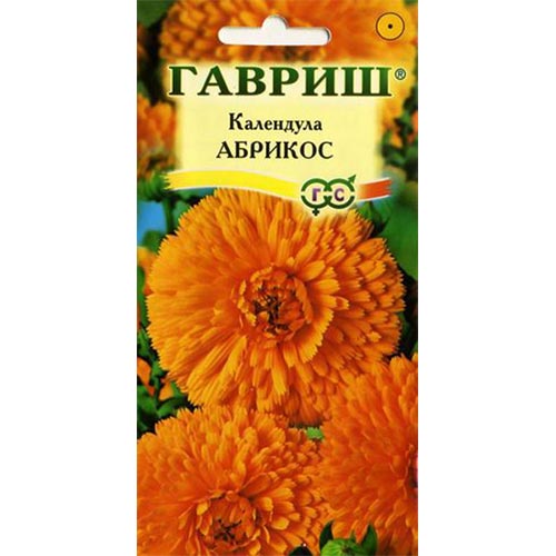Календула Абрикос, семена артикул фото 1 Календула Абрикос, семена изображение 1 артикул 92062
