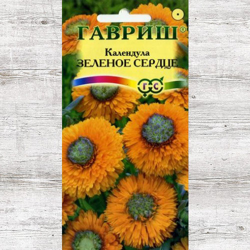 Календула Зеленое сердце Гавриш изображение 1 артикул 73848