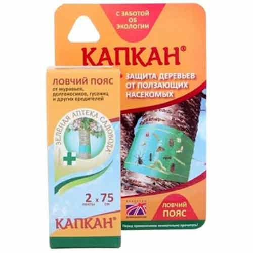 Средство для защиты от вредителей Капкан ловчий пояс артикул фото 1 Средство для защиты от вредителей Капкан ловчий пояс изображение 1 артикул 83327