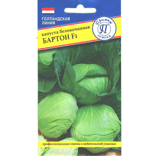 Капуста белокочанная Бартон F1 Престиж изображение 1 артикул 85389