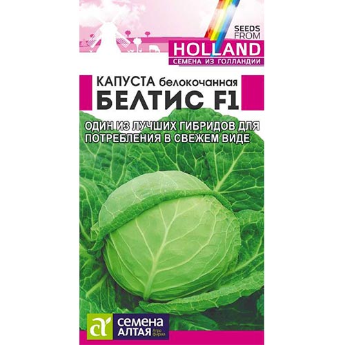 Капуста белокочанная Белтис F1 Семена Алтая изображение 1 артикул 81481