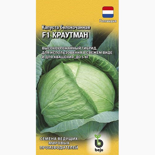 Капуста белокочанная Краутман F1 Гавриш артикул фото 1 Капуста белокочанная Краутман F1 Гавриш изображение 1 артикул 97427