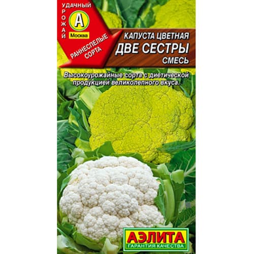Капуста цветная Две сестры Аэлита изображение 1 артикул 98292