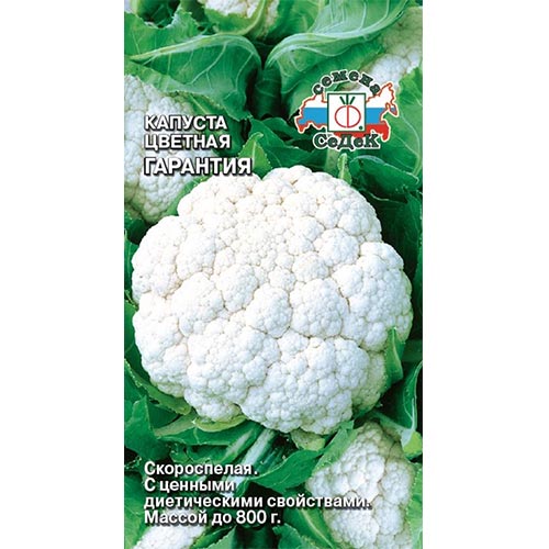 Капуста цветная Гарантия, семена изображение 1 артикул 93392