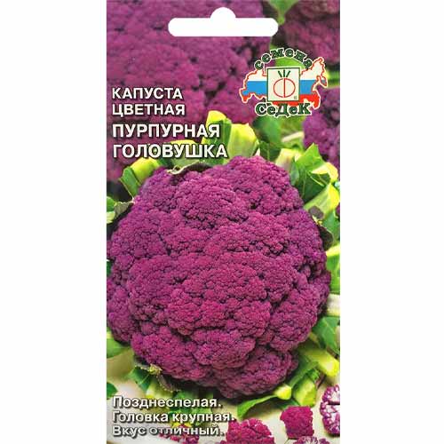 Капуста цветная Пурпурная головушка Седек изображение 1 артикул 40466
