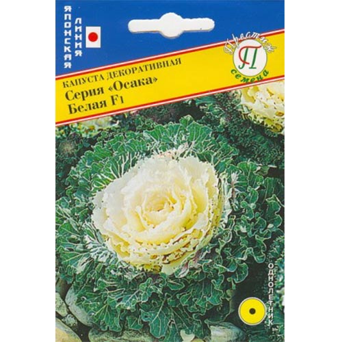 Капуста декоративная Осака белая F1 Престиж изображение 1 артикул 84485
