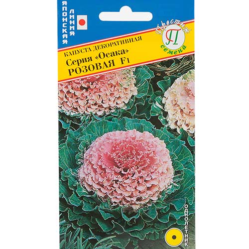 Капуста декоративная Осака розовая F1 Престиж артикул фото 1 Капуста декоративная Осака розовая F1 Престиж изображение 1 артикул 65834