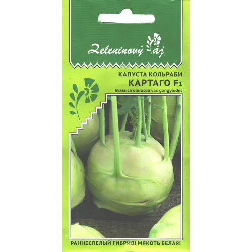 Капуста кольраби Картаго F1, семена изображение 1 артикул 94523