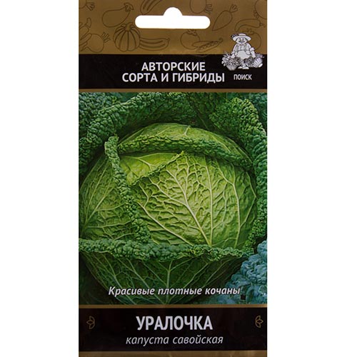 Капуста савойская Уралочка, семена артикул фото 1 Капуста савойская Уралочка, семена изображение 1 артикул 92745