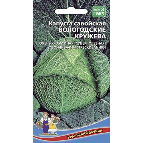 Капуста савойская Вологодские кружева, семена артикул фото 1 Капуста савойская Вологодские кружева, семена изображение 1 артикул 94532