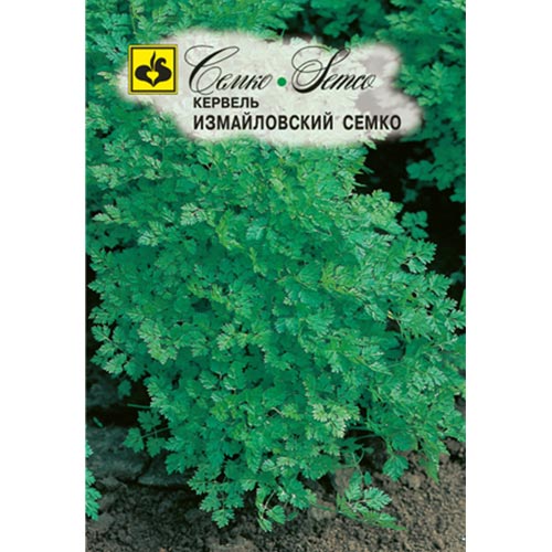 Кервель Измайловский Семко, семена артикул фото 1 Кервель Измайловский Семко, семена изображение 1 артикул 94246