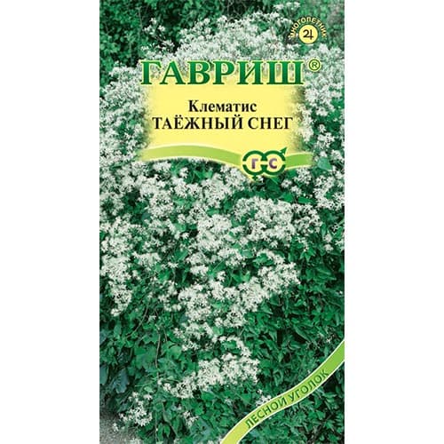Клематис Таежный снег, семена изображение 1 артикул 92087
