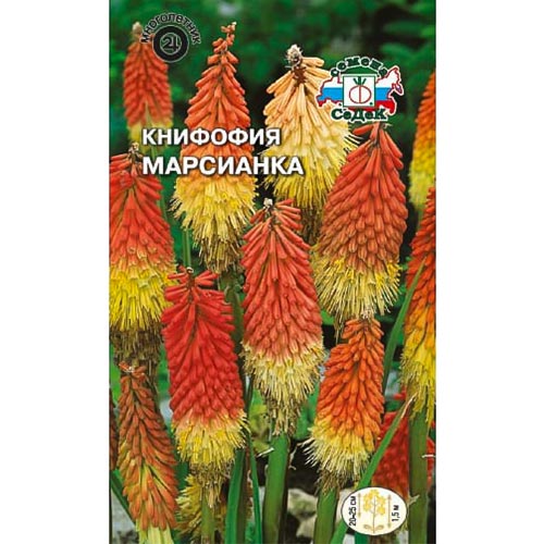 Книфофия Марсианка, семена изображение 1 артикул 93819