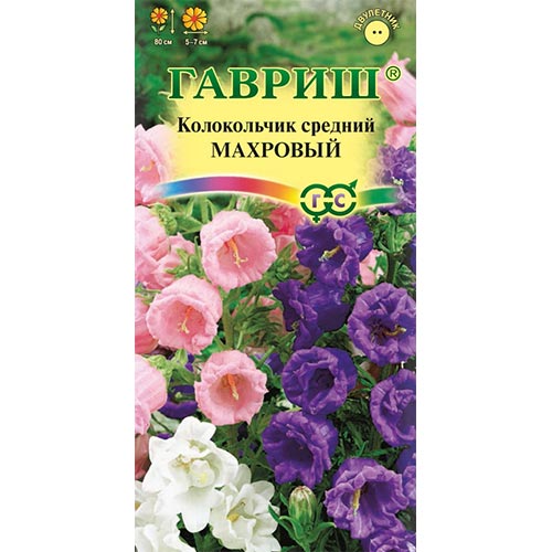 Колокольчик Махровый, смесь окрасок артикул фото 1 Колокольчик Махровый, смесь окрасок изображение 1 артикул 92104