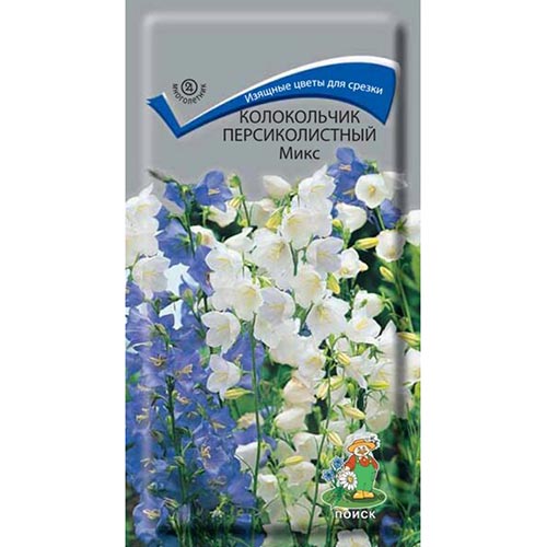 Колокольчик персиколистный, смесь окрасок изображение 1 артикул 93004