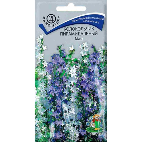 Колокольчик пирамидальный, смесь окрасок артикул фото 1 Колокольчик пирамидальный, смесь окрасок изображение 1 артикул 93005