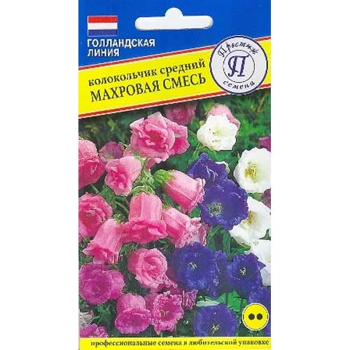 Колокольчик махровый средний, смесь окрасок Престиж изображение 1 артикул 71456