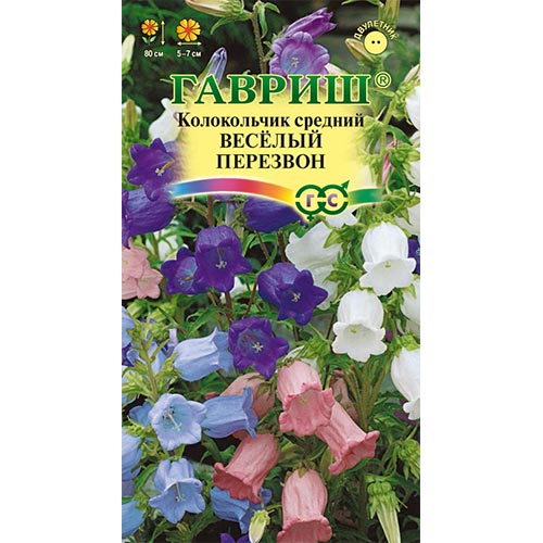 Колокольчик Веселый перезвон, смесь окрасок артикул фото 1 Колокольчик Веселый перезвон, смесь окрасок изображение 1 артикул 92102