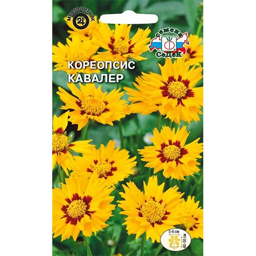 Кореопсис Кавалер, семена артикул фото 1 Кореопсис Кавалер, семена изображение 1 артикул 93837