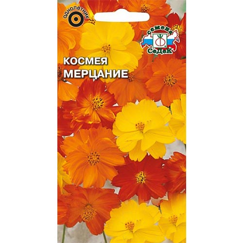 Космея Мерцание, смесь окрасок изображение 1 артикул 93848