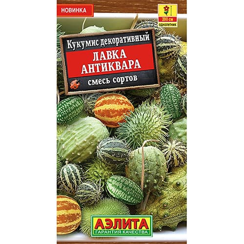 Кукумис декоративный Лавка антиквара, смесь окрасок Аэлита изображение 1 артикул 98979